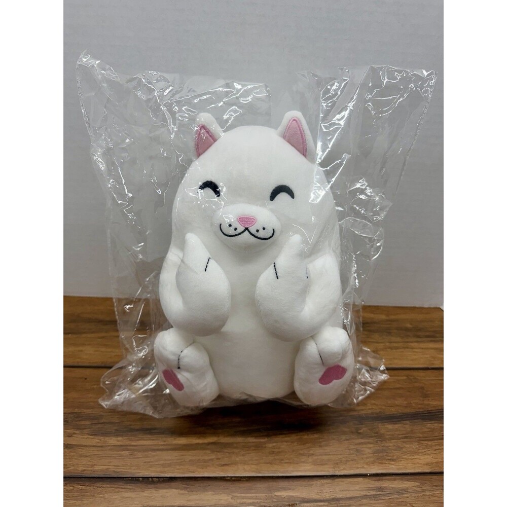 Youtooz x Ripndip Lord Nermal 1ft 12" Middle Finger Cat Plush Figure Skate Meme